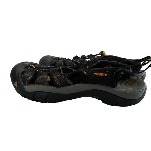Keen Black and Gray Adventure Sandals main image 12